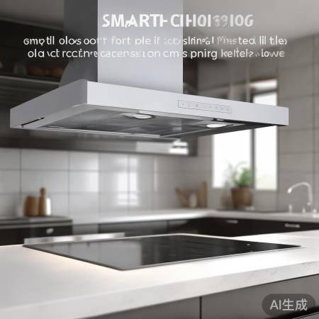 “美菱抽油烟机，一键自清洁，省