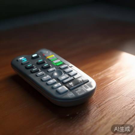 遥控器电量低，速换新电池！