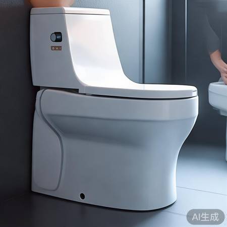 智能马桶自动冲洗，方便卫生