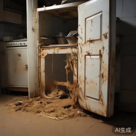 风门堵塞，灶台间隙被堵