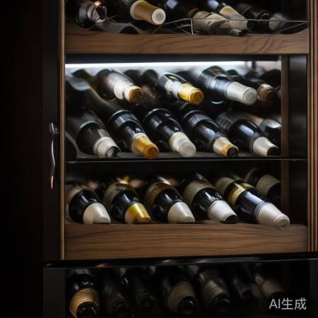 柔和间接酒柜照明