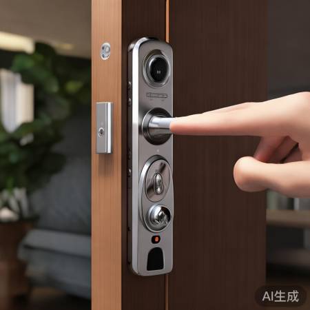 九邦智能锁，安全便捷，指纹解锁