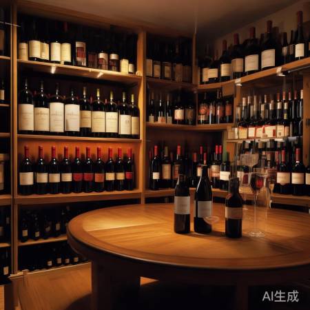 红酒储存，生活风景