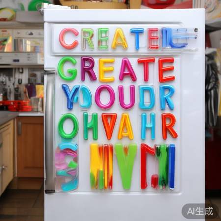 创意字母冰箱贴，独特美观