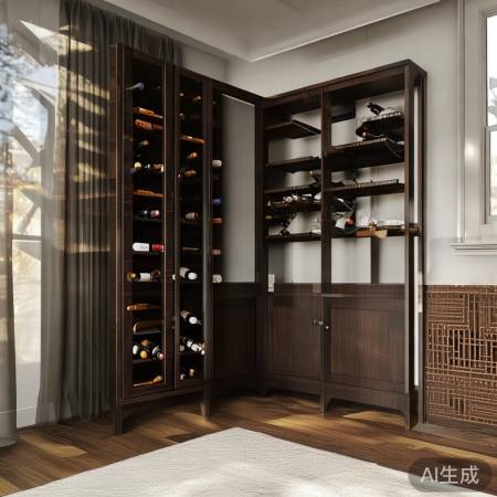 冰箱酒柜角落摆，L型U型一字型