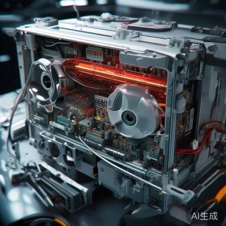 拆解内部组件：拧螺丝，轻拔拆下