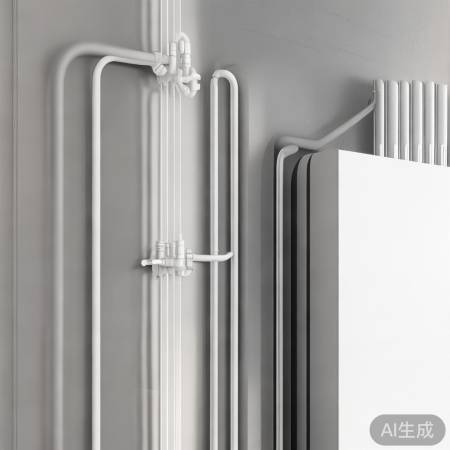 壁挂炉安装，管道布局美观节能