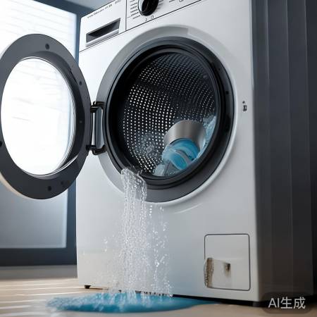 洗衣机排水不畅，异响、慢降、积