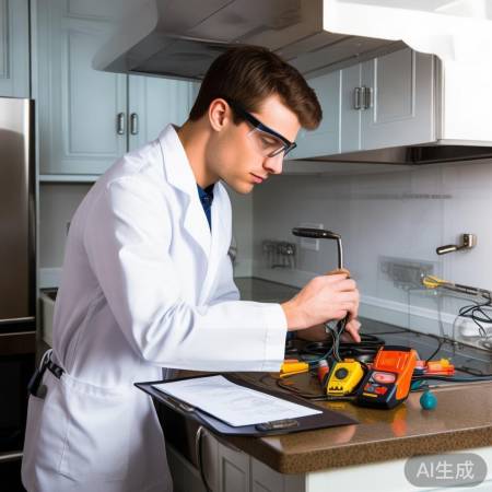 美的油烟机维修电话：40018