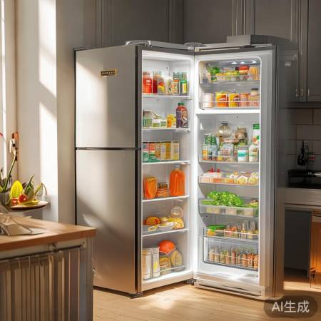 “海信400L冰箱，家庭必备储