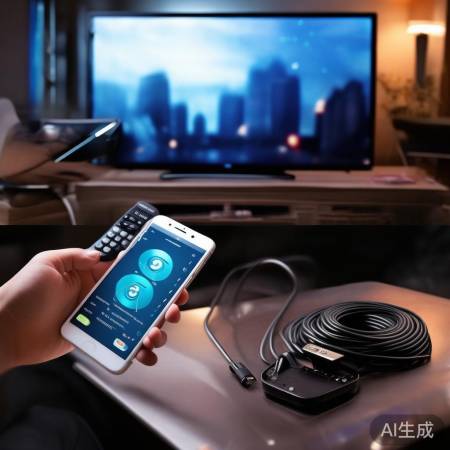 蓝牙HDMI连手机电视