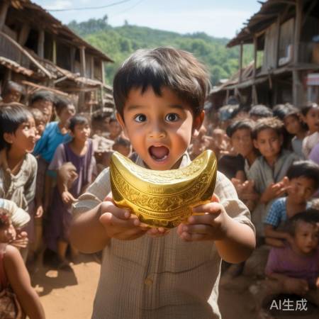 罕见黄金鉴定引发村中热议