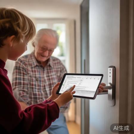 智能锁iPad解锁，生活更便捷