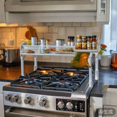 燃气灶顶架实用选，厨房整洁生活