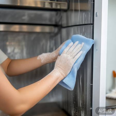 小苏打去油渍，冰箱焕然一新