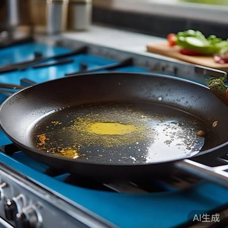热锅凉油，不粘锅技巧