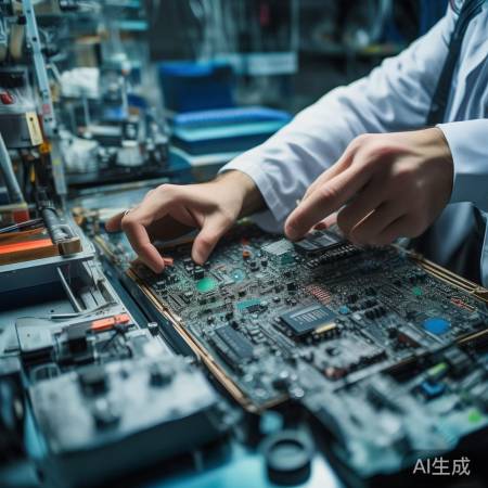 拆解谨慎，轻拿轻放主板。