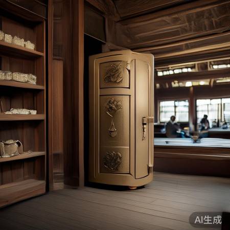 茶室保险柜：现金文件守护者