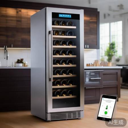 “远程操控，随时随地尽享美酒”