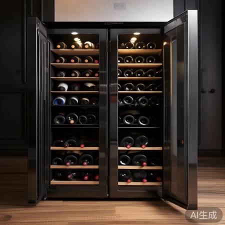 大容量酒柜，4门存300升美酒