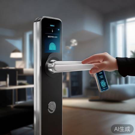 多解锁方式，智能锁安全放心