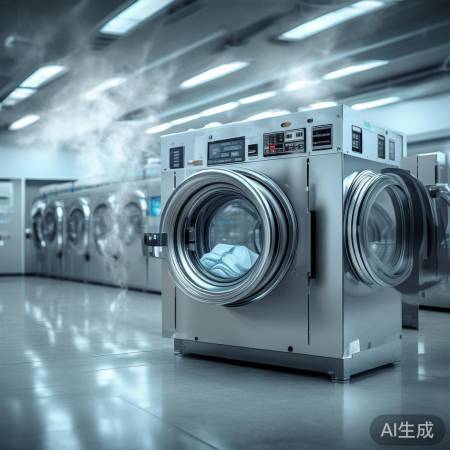 高端医院洗衣机，智能消毒，万元