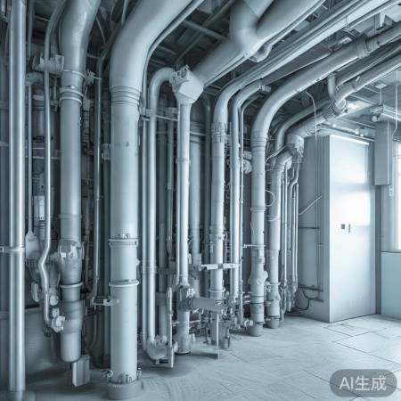 “管线布局，节省空间”