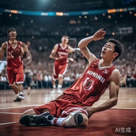 张玉宁赛场坚持，北控遗憾告别季