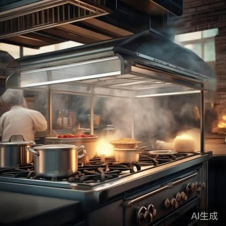 防风罩保炒菜，大风天也不慌。