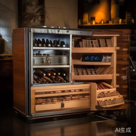 加乐扣盒简储，雪茄柜多能细养