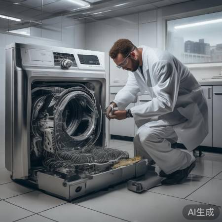 拆洗衣机，注意安全细节