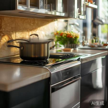 低碳生活，环保节能灶具。