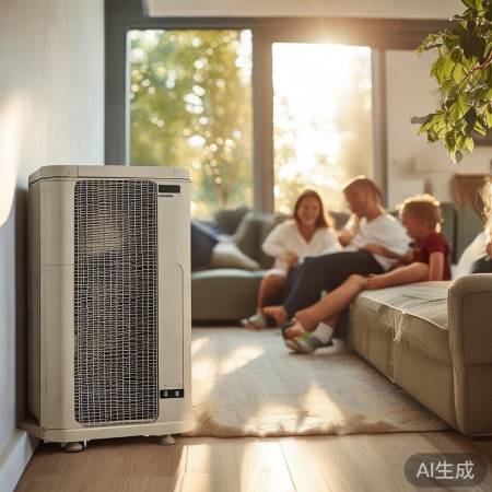 “安装空气能，自然舒适生活”