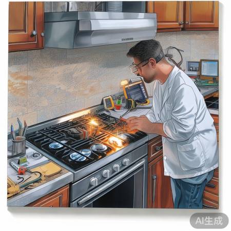 燃气灶电机打火不停原因分析