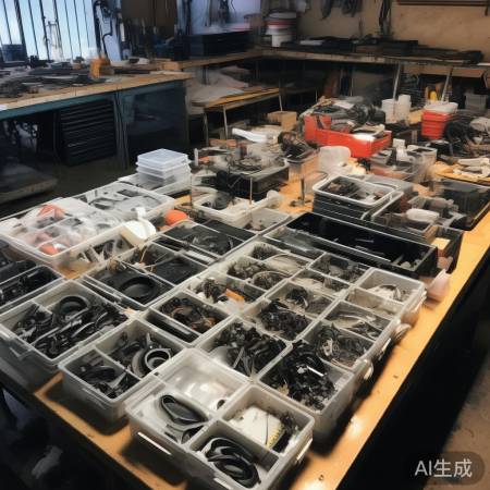 拆装后分类存放