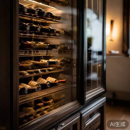 酒柜避光通风，红酒品质佳