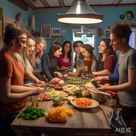 闺蜜聚餐，温馨家常菜