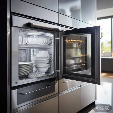 集成灶消毒柜，餐具卫生无忧。