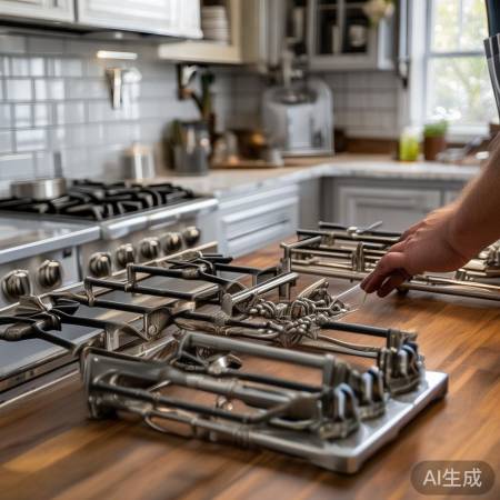 燃气灶支架选购攻略，整洁烹饪升