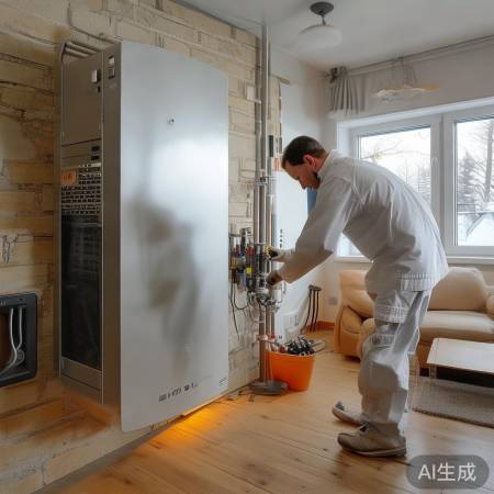 专业安装壁挂炉