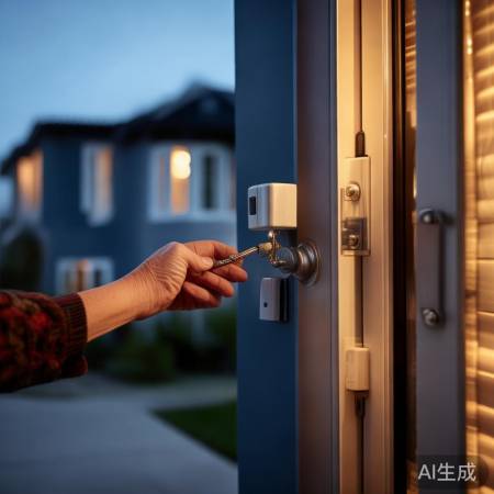 增强安全意识，锁好门窗防损失。