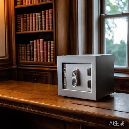 保险柜宜放书桌旁，隐蔽又方便。