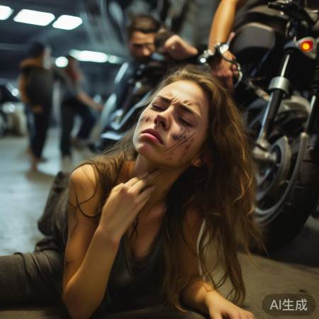 摔倒优美却受伤