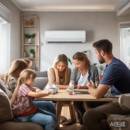 空调安装：位置合理，专业调整