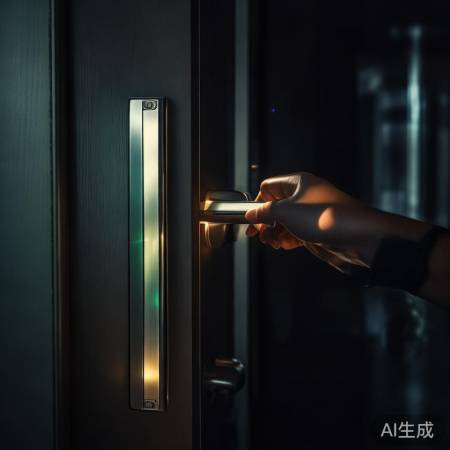 指纹锁灯光闪烁，为供电充电