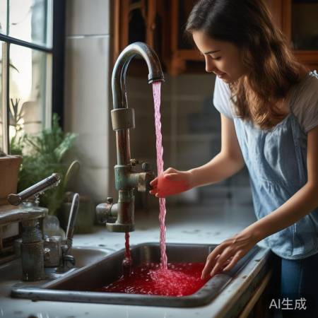 自来水管道铁锈致热水器水变红