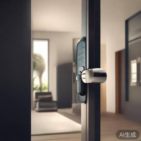智能锁多重解锁，安全更放心。