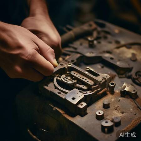 拆锁第一步