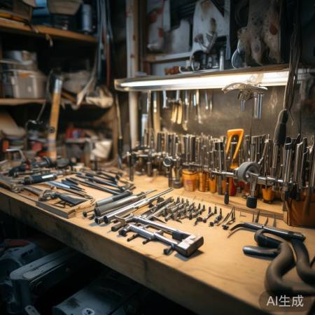 准备工具：螺丝刀、扳手必备
