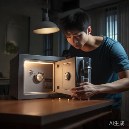 保险柜警示：提高安全意识